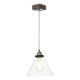 David Hunt Lighting Aspen Pendant Light Silver Birch Effect ASP0139